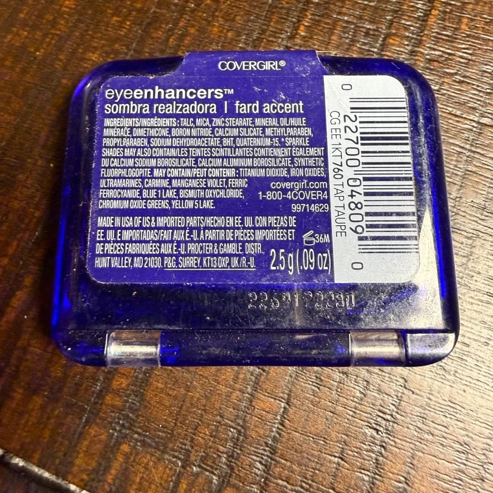 CoverGirl Eye Enhancers 1-Kit Eyeshadow 760 Tapestry Taupe Shimmer 2.5g New